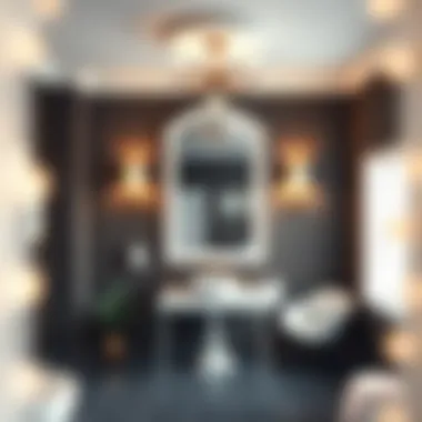 Magnificent Optimizing Powder Room Lighting: The Role of Ceiling Fixtures Magnificent Optimizing Powder Room Lighting: The Role of Ceiling Fixtures