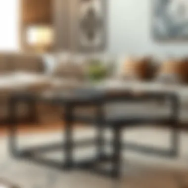 Magnificent The Multifaceted Appeal of Black Glass Nesting Coffee Tables Magnificent The Multifaceted Appeal of Black Glass Nesting Coffee Tables
