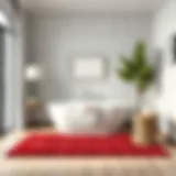 An In-Depth Examination of Large Bath Mats and Rugs Introduction