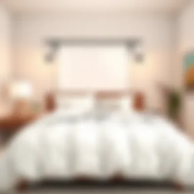 Cozy Bedroom with Twin Comforter Cozy bedroom setup featuring twin comforter