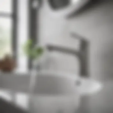 Modern Bathroom Sink Faucet Design Elegant bathroom sink faucet showcasing modern design