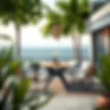 Exploring Outdoor Dining Tables and Conversation Sets Introduction