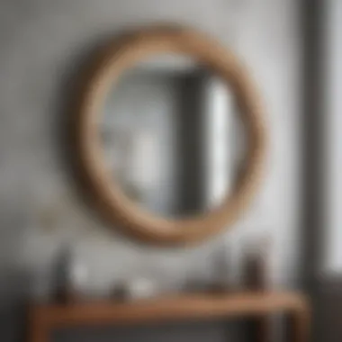 Artistic Elements That Complement Decorative Body Mirrors Decorative body mirror surrounded by artistic elements