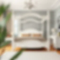 Exploring the Elegance of White Wood Twin Canopy Beds Introduction