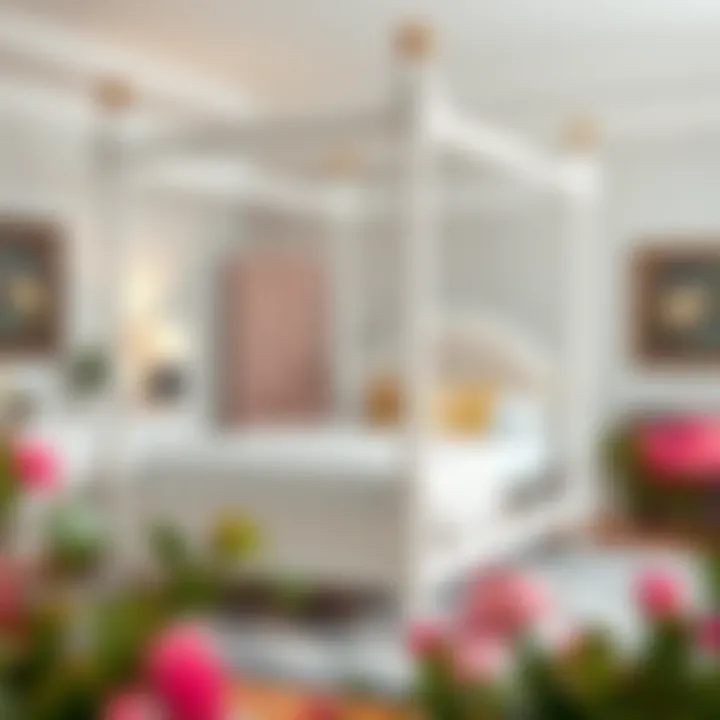 Exploring the Elegance of White Wood Twin Canopy Beds Summary