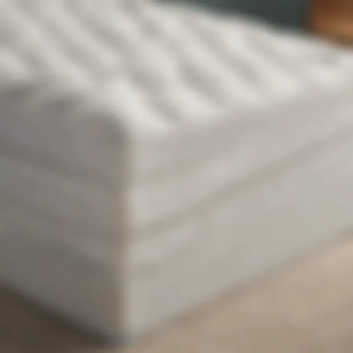 Comparison chart of different types of memory foam mattresses