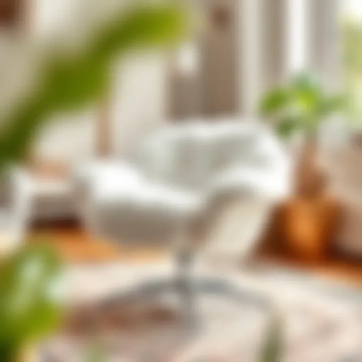 Notable Exploring the White Fur Swivel Chair: A Comprehensive Guide