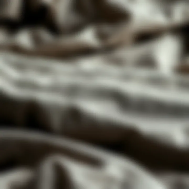 Close-up of luxurious fabric texture