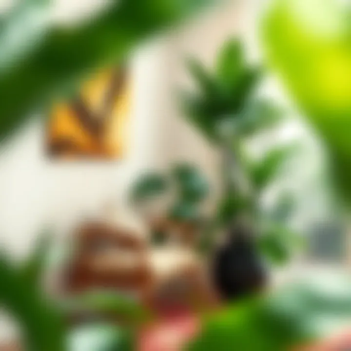 The Large Corner Plant: A Statement of Greenery in Design Introduction