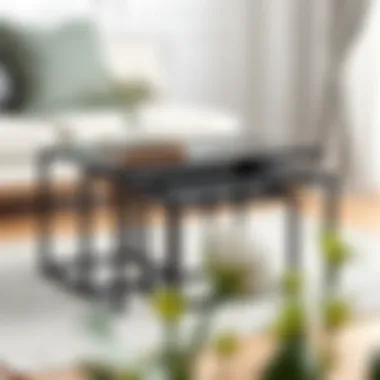 The Multifaceted Appeal of Black Glass Nesting Coffee Tables Summary The Multifaceted Appeal of Black Glass Nesting Coffee Tables Summary