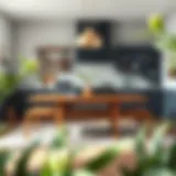 The Versatile Kitchen Table: Integrating Leaves and Benches Introduction